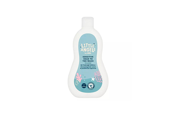 ASDA Little Angels Sensitive Head to Toe Wash Unscented 500ml