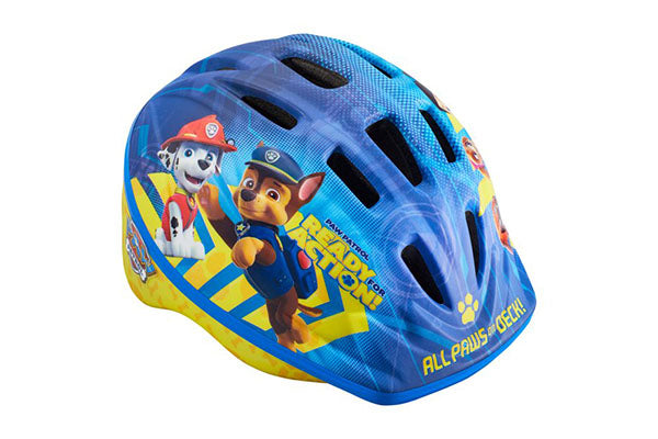 Nickelodeon Paw Patrol: Bike Helmet for Toddlers, Ages 3-5, Blue & Yellow