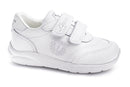 Pablosky Kids Unisex White Sneaker Shoe with Double Velcro Closure - 203900