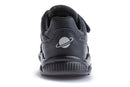 Pablosky Kids Unisex Black Sneaker Shoe with Double Velcro Closure - 204110