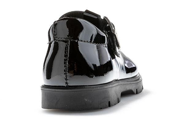 Pablosky Kids Black Patent Mary Jane Girls Shoe - 360119