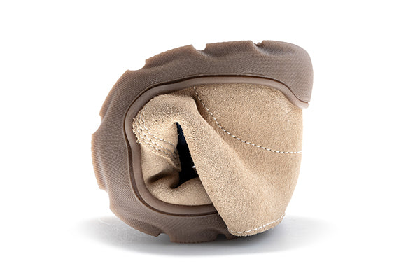 Pablosky Kids Taupe Suede Leather Boys Boots with Laces - 519038