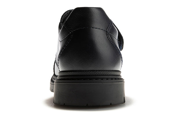 Pablosky Kids Navy Leather Boys Shoe - 728420