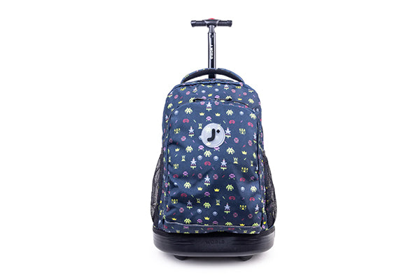 J World Sunny Rolling Backpack (17 Inch) RBS-17, Game