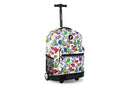 J World Kids Sunrise Rolling Backpack (18 Inch) RBS-18, Street Art