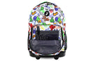 J World Kids Sunrise Rolling Backpack (18 Inch) RBS-18, Street Art