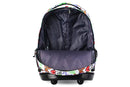 J World Kids Sunrise Rolling Backpack (18 Inch) RBS-18, Street Art