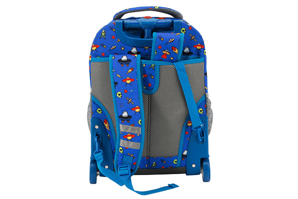 J World Kids Sunrise Rolling Backpack (18 Inch) RBS-18, Martian