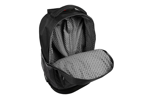 J World Sunlight Rolling Backpack (18 Inch) RBS-18S, Black Grey