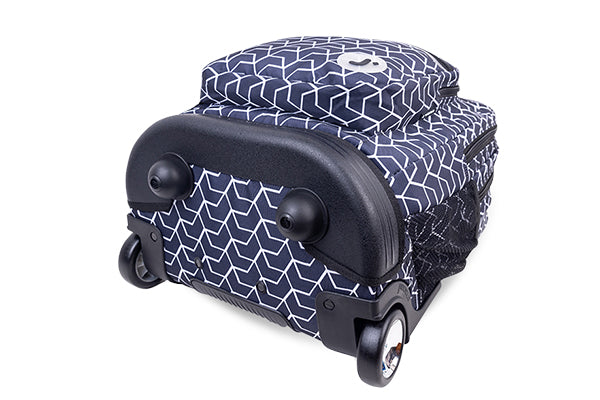 J World Sundance Laptop Rolling Backpack (19.5 Inch) RBS-19, Line