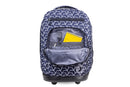 J World Sundance Laptop Rolling Backpack (19.5 Inch) RBS-19, Line