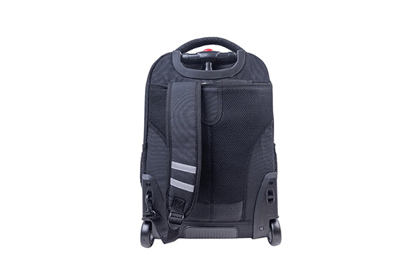 J World Sundance Laptop Rolling Backpack (19.5 Inch) RBS-19, Black