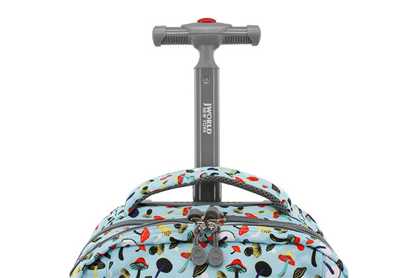 J World Sundance Laptop Rolling Backpack (19.5 Inch) RBS-19, Skyshroom