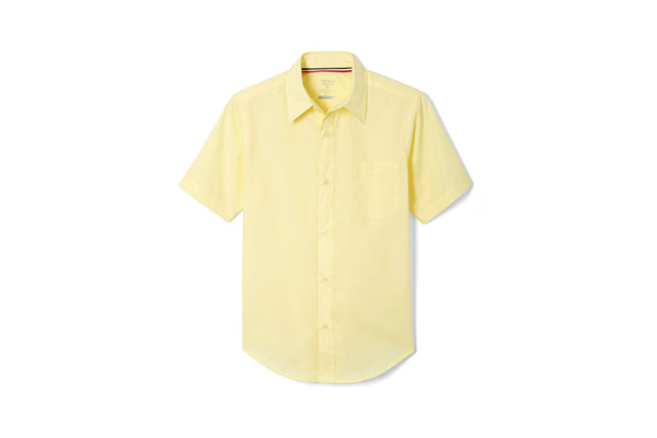 French Toast Boys Short Sleeve Dress Shirt, Yellow