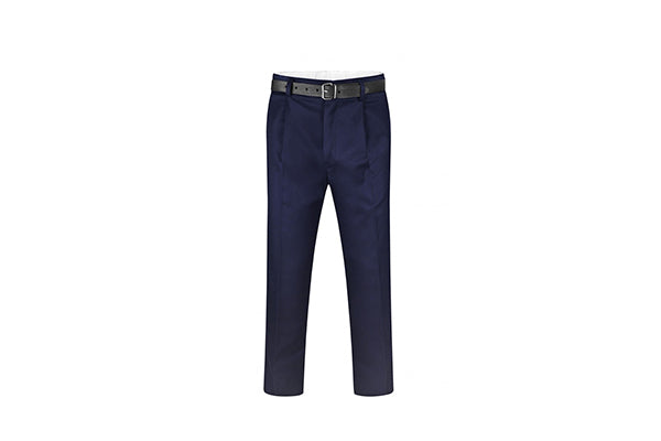 Innovation Yellow Label Senior Boys Belted Trousers, Navy