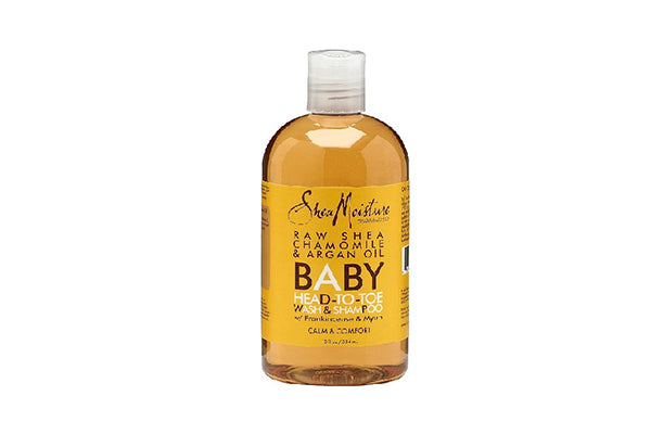 Shea Moisture Raw Shea Butter Chamomile & Argan Oil Baby Head-to-Toe Wash & Shampoo - 13 fl oz