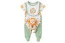 Disney Baby Lion King Simba 4PC Orange/White Infant Boys Set