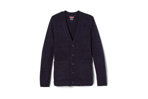 French Toast Boys’ V-Neck Cardigan, Navy