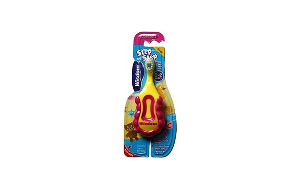 Wisdom Kids Step by Step Toothbrush, 0-2 Years