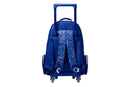 Smiggle Gaming Controller Trolley Backpack with Light-up Wheels - Navy