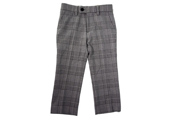 Next Kids Boys Grey Check Trouser