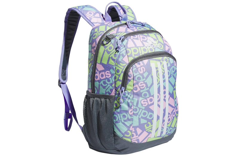 Adidas BTS Creator 2 Backpack, Adi Multi Collage Light Purple/Onix Grey/White