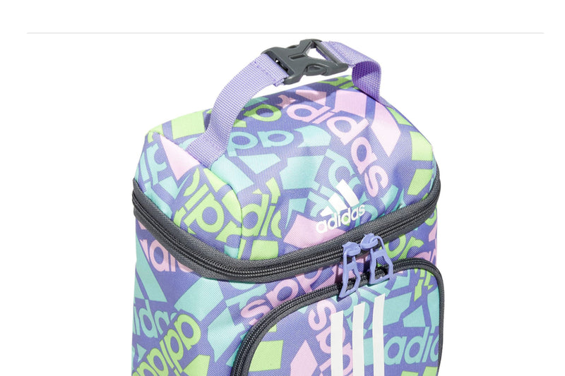 Adidas Excel 2 Insulated Lunch Bag, Adi Multi Collage Light Purple/Onix Grey