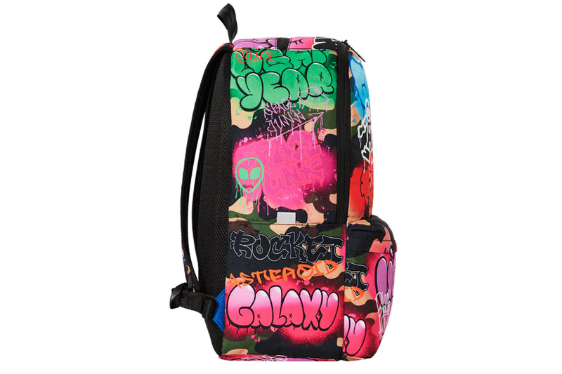 Space Junk Camo Graff Backpack