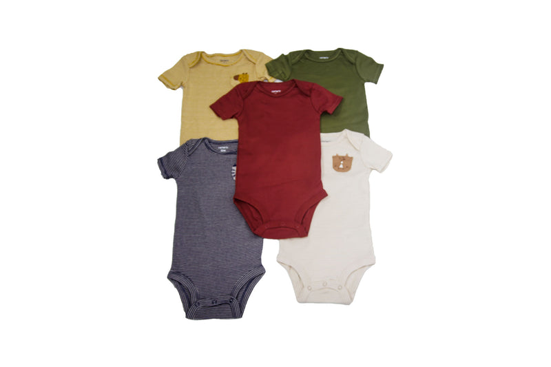 Carter's Baby 5-Pack Short Sleeve Bodysuits