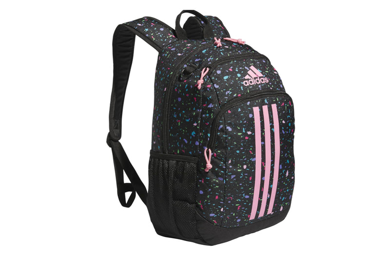 Adidas BTS Creator 2 Backpack, Speckle Black/Bliss Pink/Black