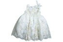Blueberi Boulevard Toddler Girls Ball Gown White/Gold