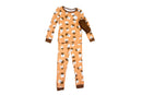 Milkberry Soft Girls Animal Print 3-piece Pajamas Set