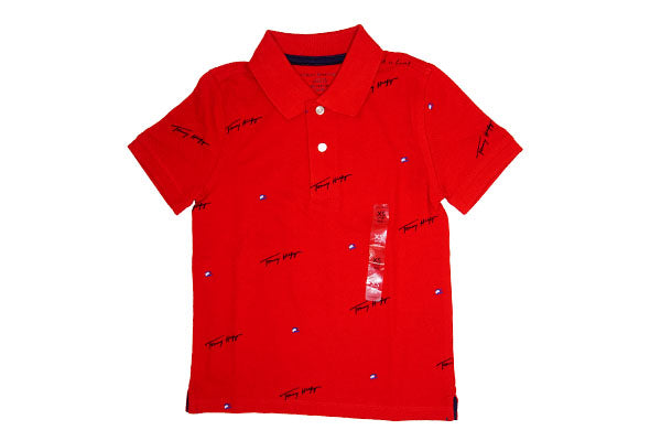 Tommy Hilfiger Boys Printed Polo Shirt