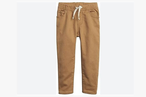 Gap Kids Boys Pull-On Slim Jeans Brown