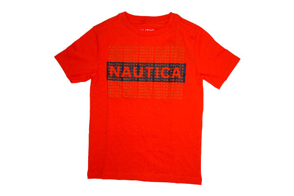 Nautica Kids Boys T-Shirt Fiery Red