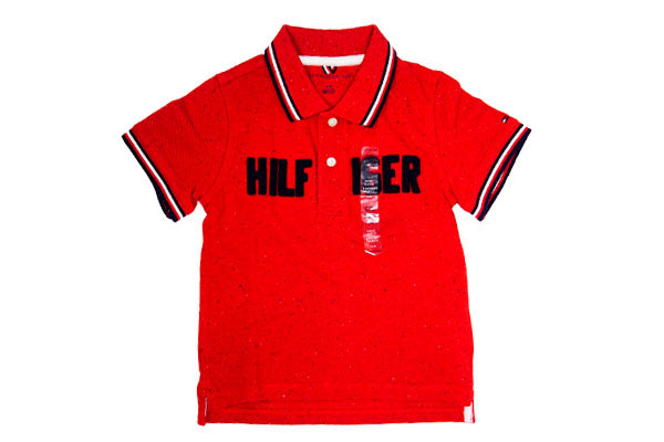 Tommy Hilfiger Boys Logo Graphic Polo Shirt