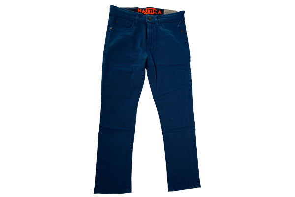 Nautica Boys Skinny Chinos Trouser Dark Blue