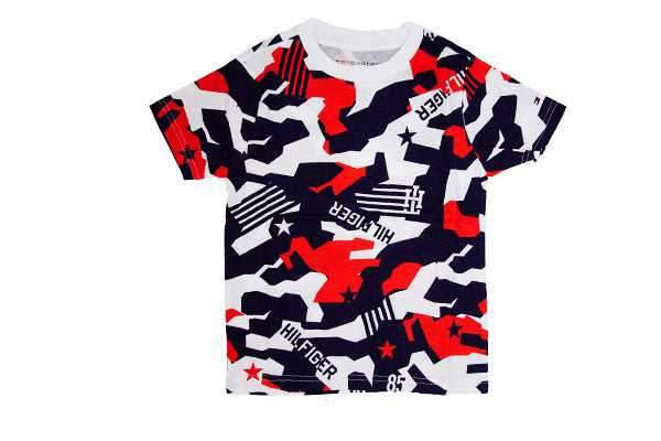 Tommy Hilfiger Boys Demetrios  Print T-Shirt