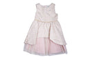 Rare Editions Girls Peplum Brocade Dress