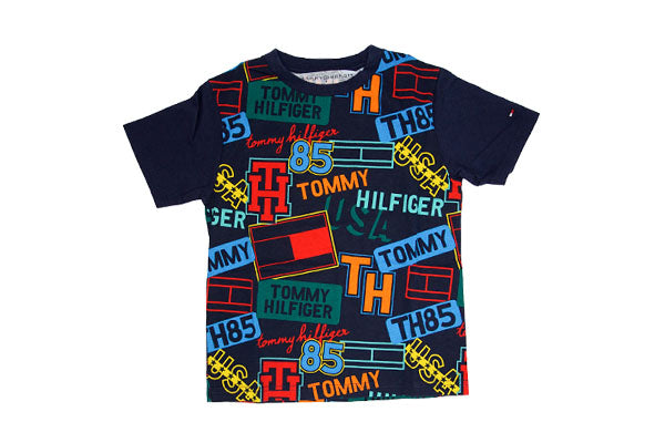 Tommy Hilfiger Boys Name Tag T Shirt