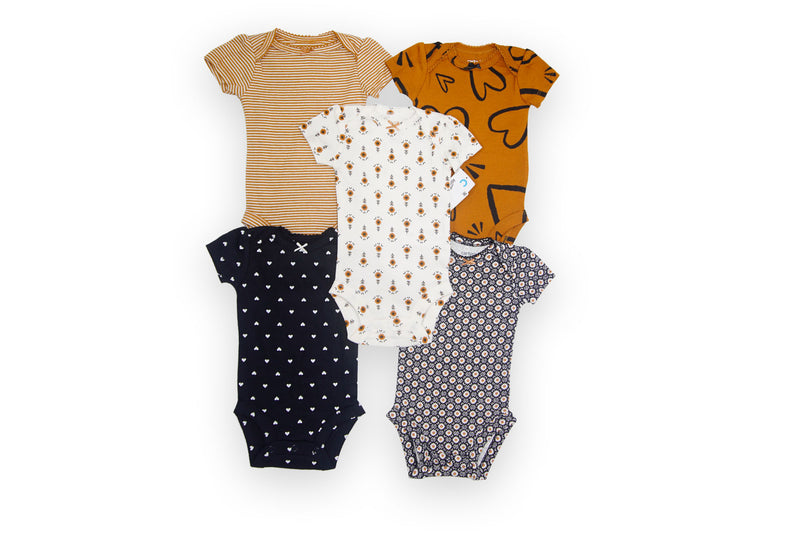 Carter's Baby 5-Pack Short Sleeve Bodysuits