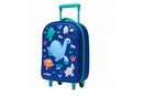 Smiggle Dinosaur Trolley Bag - Blue