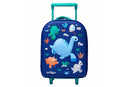 Smiggle Dinosaur Trolley Bag - Blue