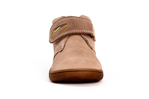 Pablosky Kids Taupe Suede Leather Boys Boot - 016748