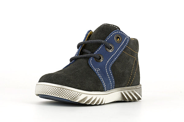 Pablosky Kids Dark Green Suede Boys Boots - 062356