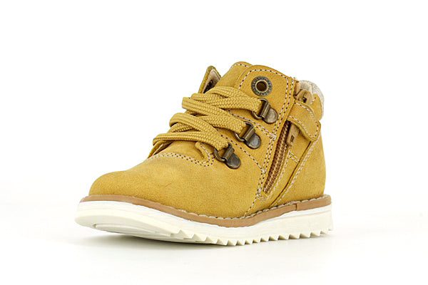 Pablosky Kids Yellow Leather Boys Boot - 064644