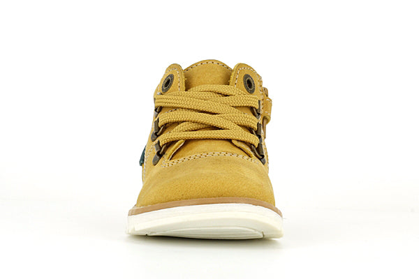 Pablosky Kids Yellow Leather Boys Boot - 064644