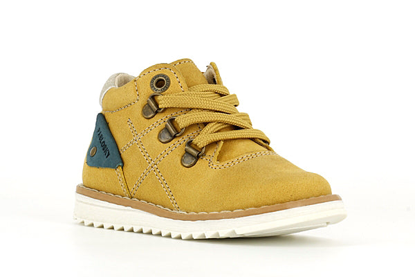 Pablosky Kids Yellow Leather Boys Boot - 064644