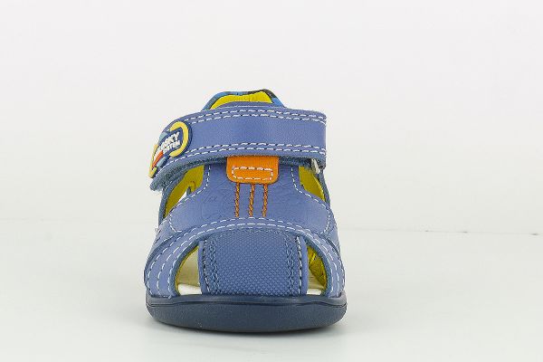 Pablosky Kids Blue Leather Boys Sandal - 069912