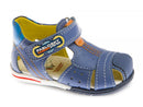 Pablosky Kids Blue Leather Boys Sandal - 069912